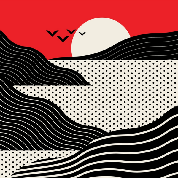 Decorative image of a sunset